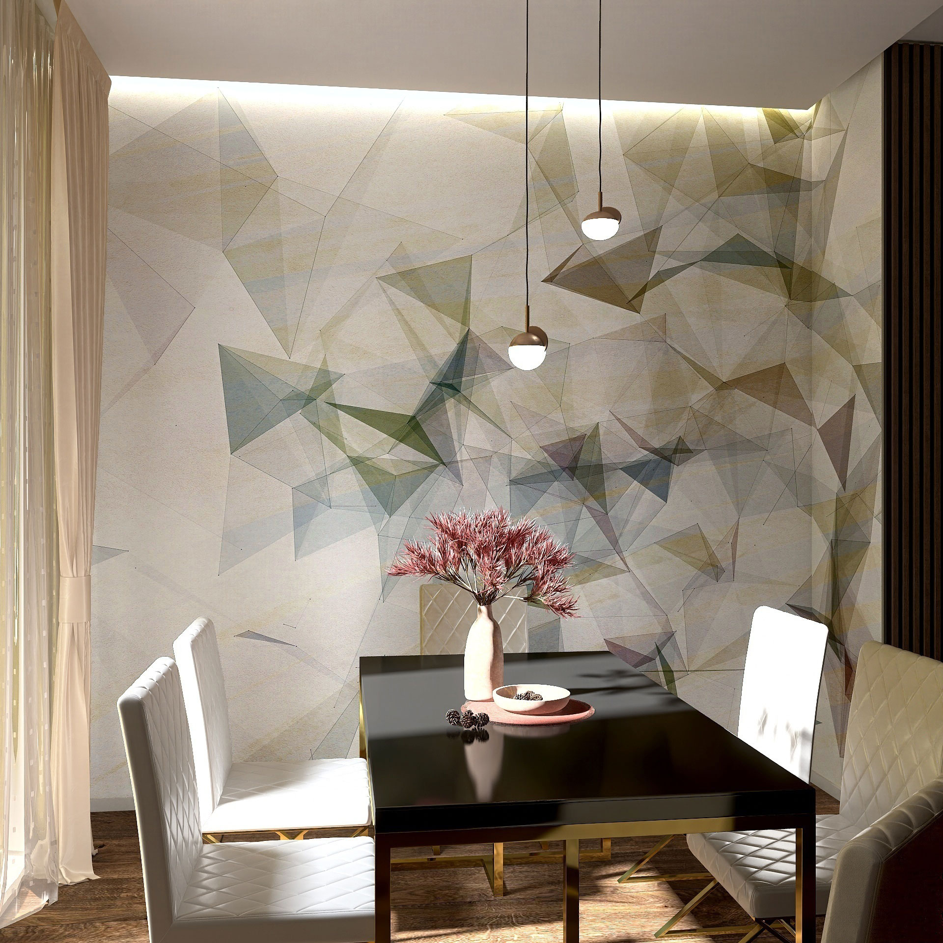 Carta da parati Diamante — Color Art Center Boscoreale