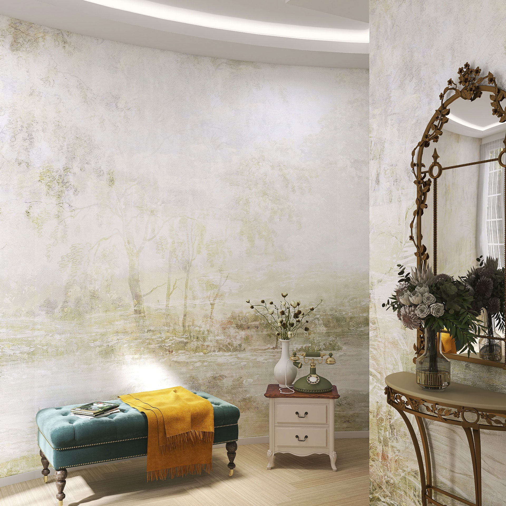 Carta da parati Four Seasons — Color Art Center Boscoreale