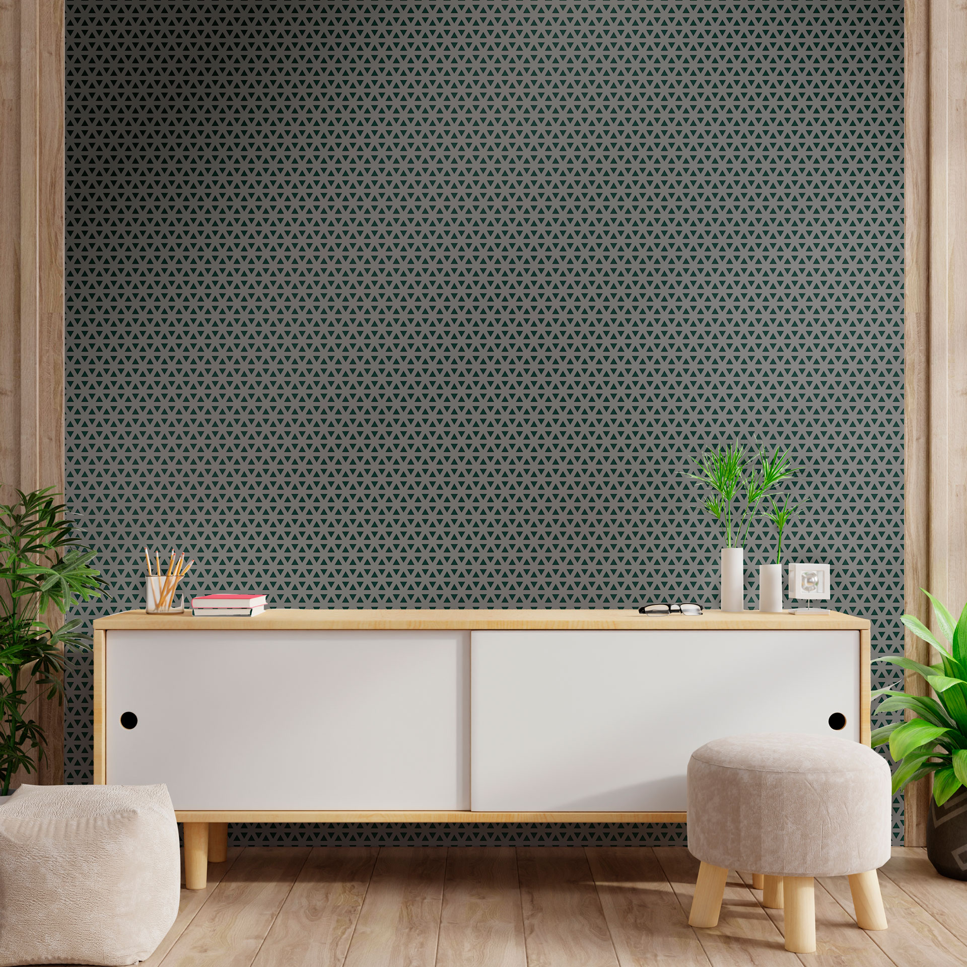 Carta da parati Grid — Color Art Center Boscoreale