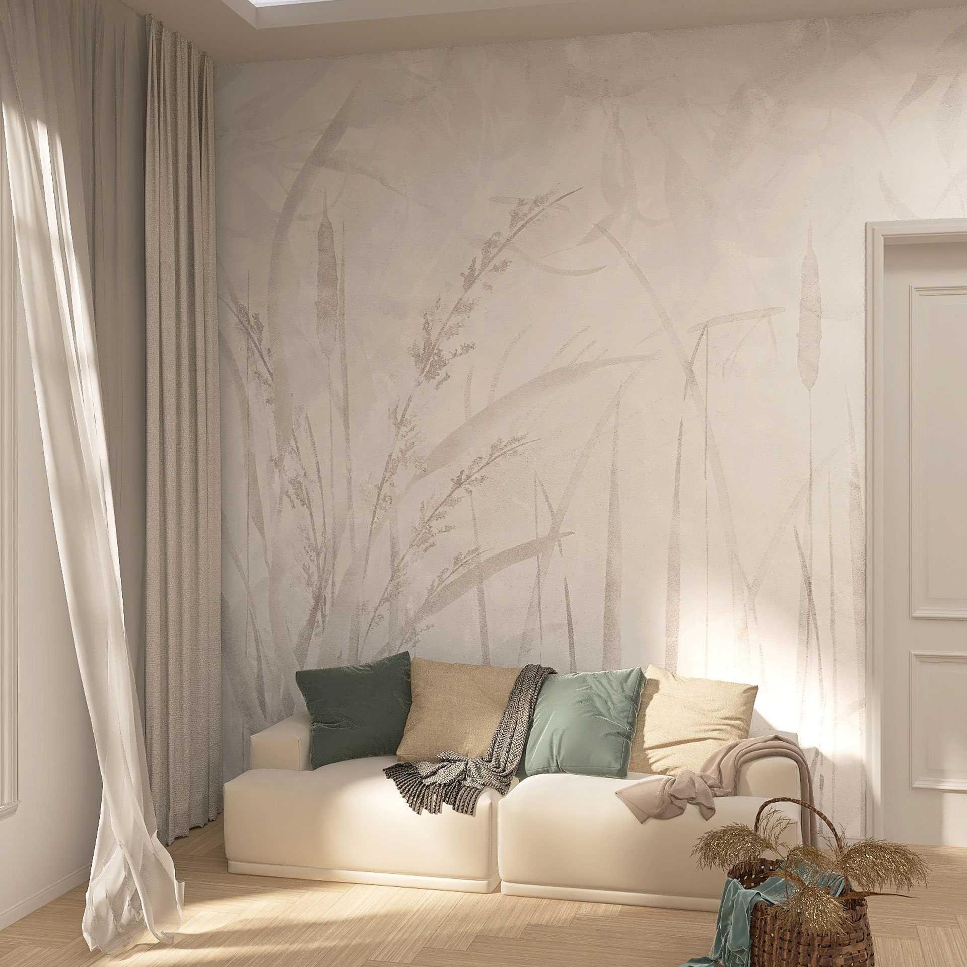 Carta da parati Ivory — Color Art Center Boscoreale
