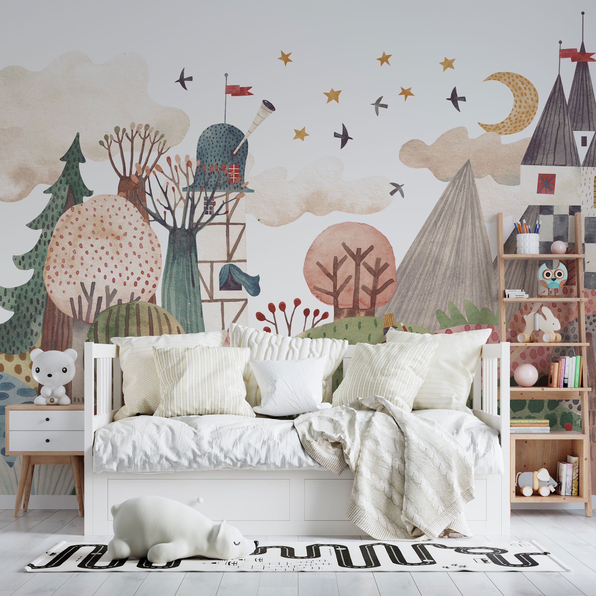 Carta da parati Dreamland — Color Art Center Boscoreale