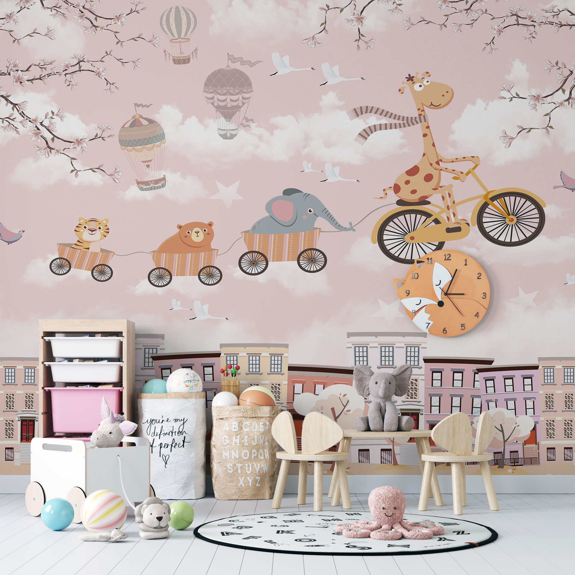 Carta da parati Happy Trip — Color Art Center Boscoreale