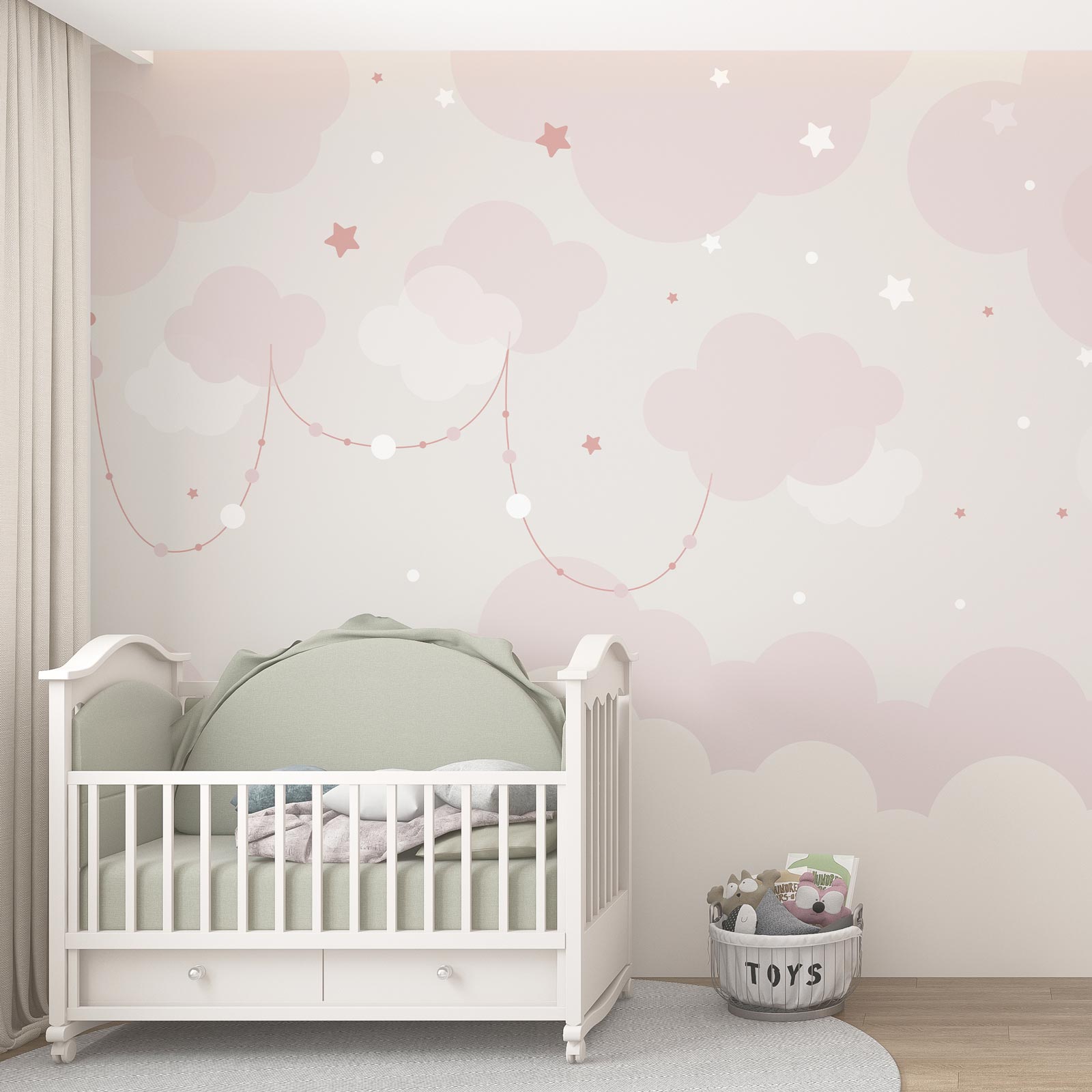 Carta da parati Marshmallow — Color Art Center Boscoreale