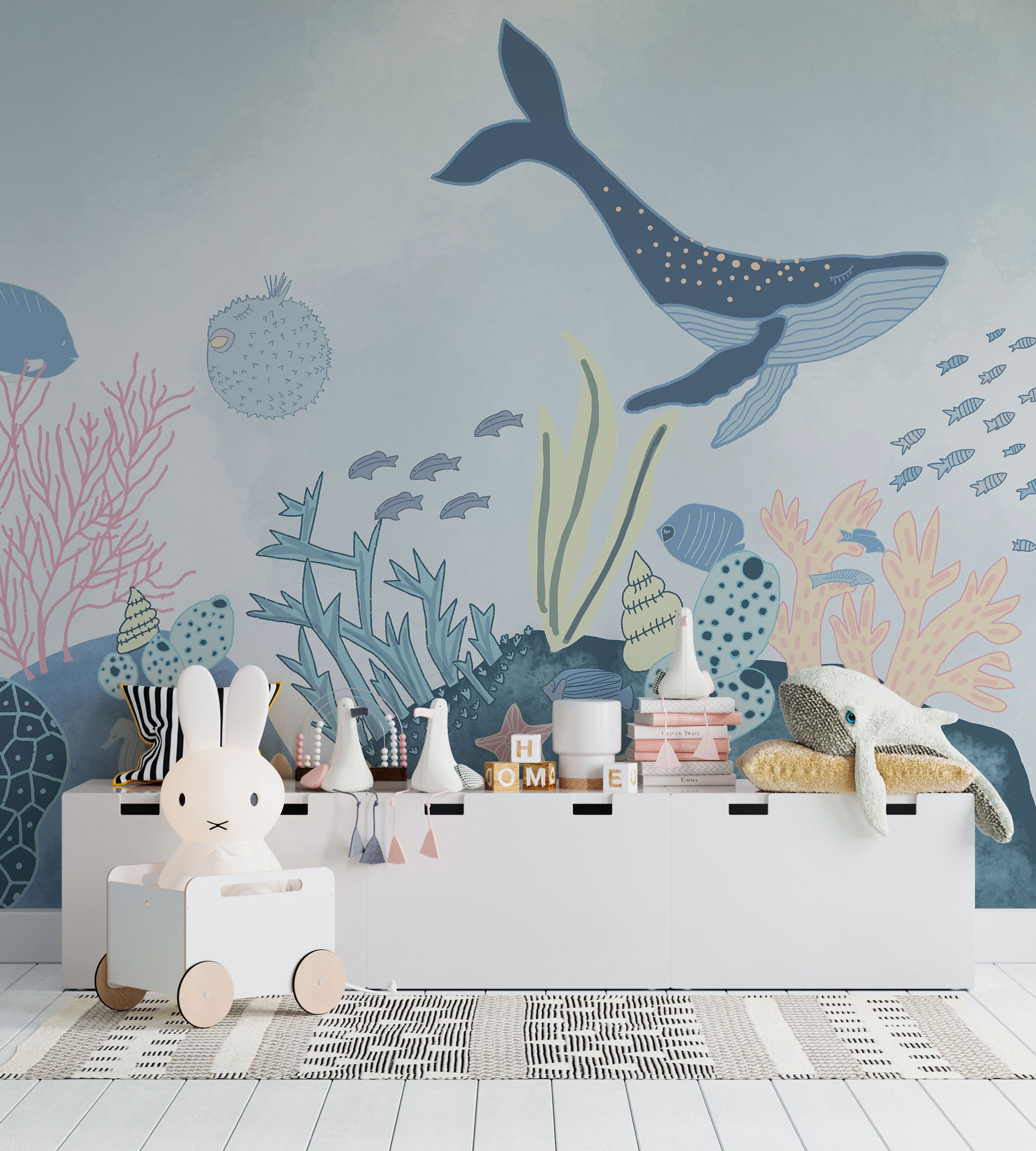 Carta da parati Mondo Sommerso — Color Art Center Boscoreale