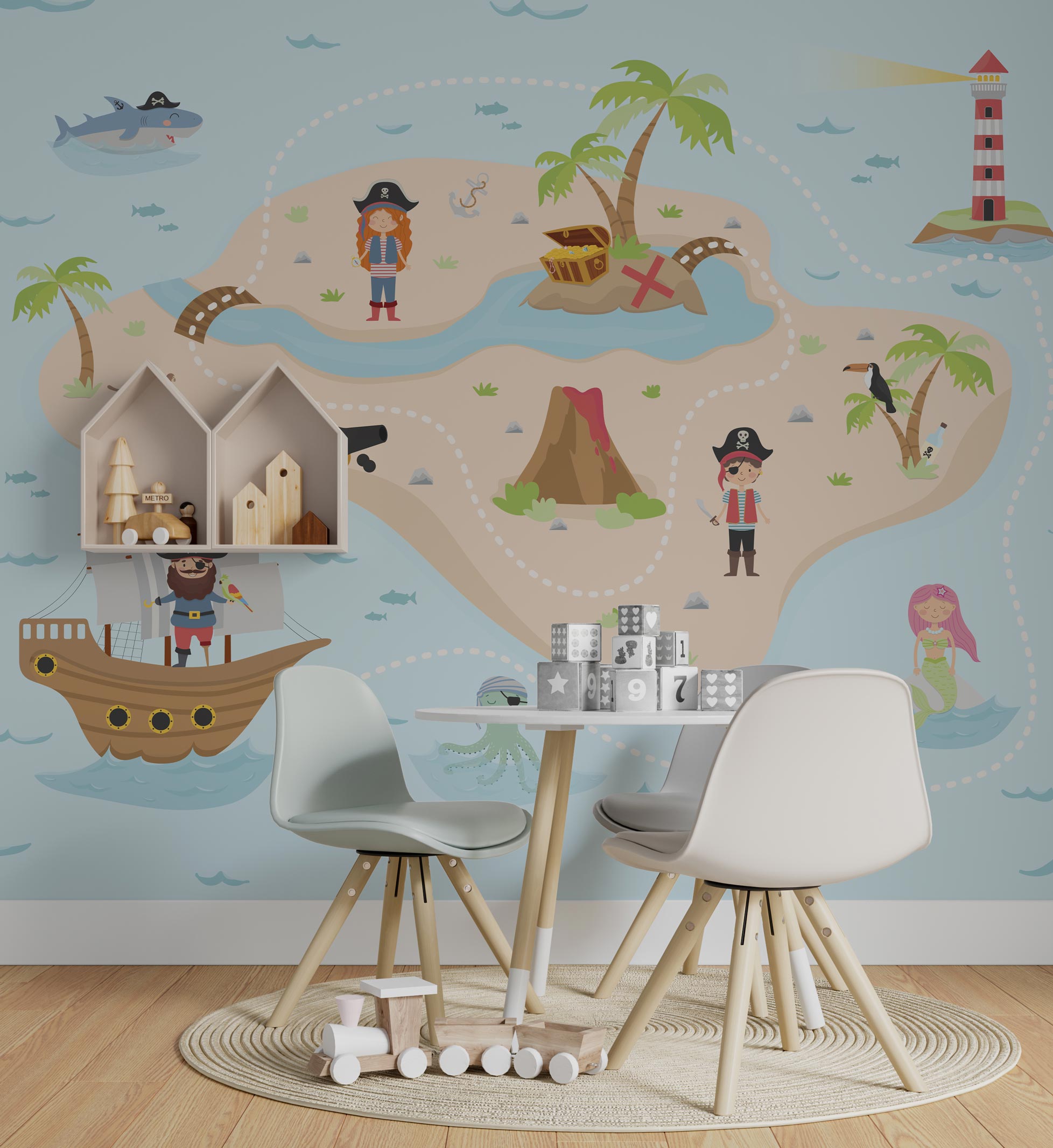 Carta da parati Monkey Island — Color Art Center Boscoreale