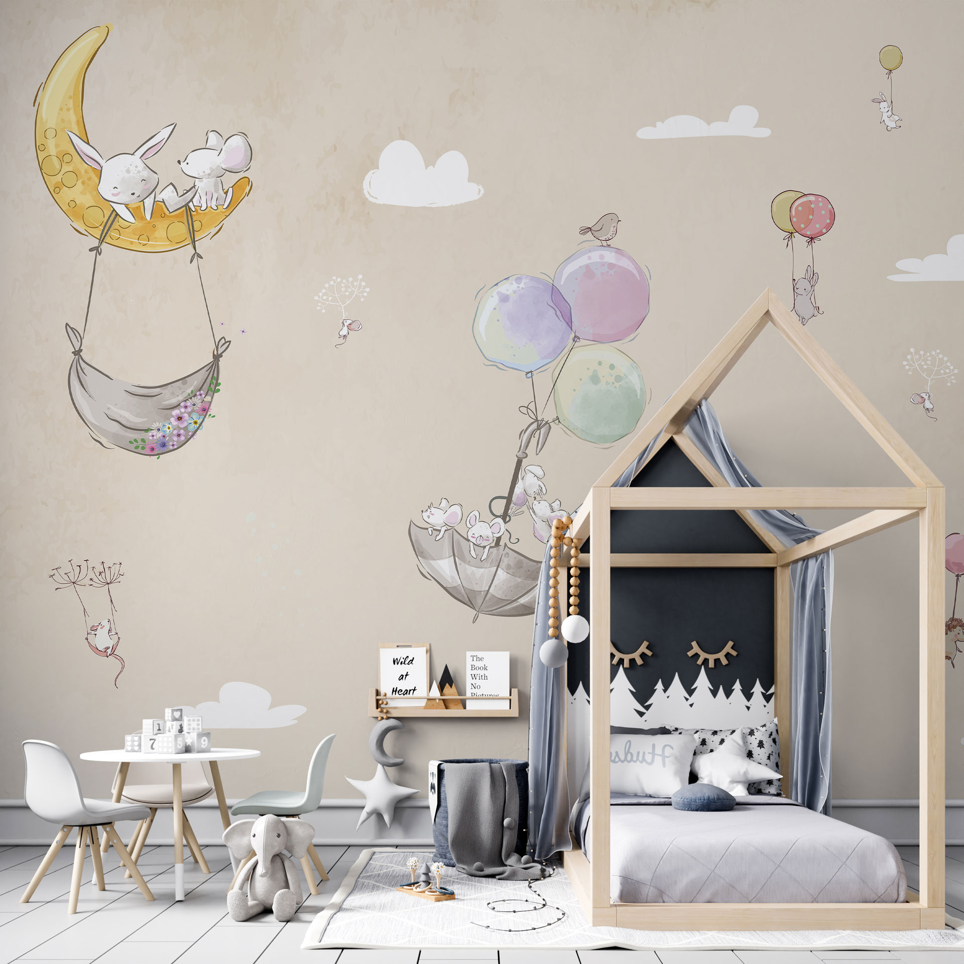 Carta da parati Nap Time — Color Art Center Boscoreale