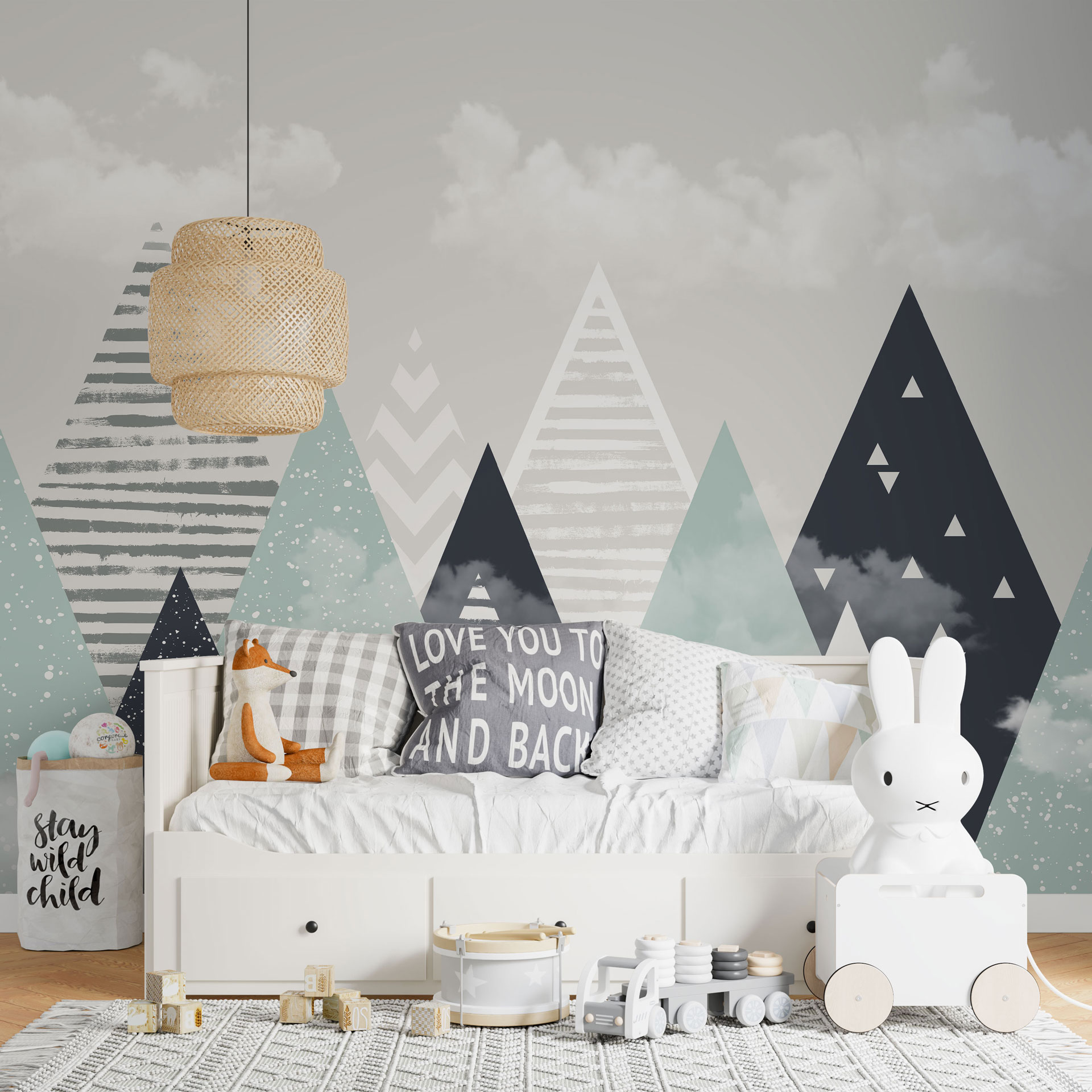 Carta da parati Punte Innevate — Color Art Center Boscoreale