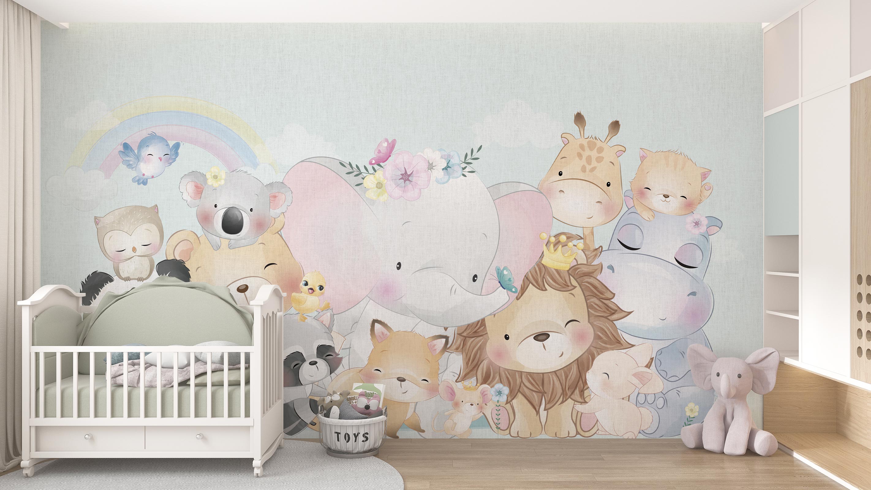 Carta da parati Puppy Reunion — Color Art Center Boscoreale