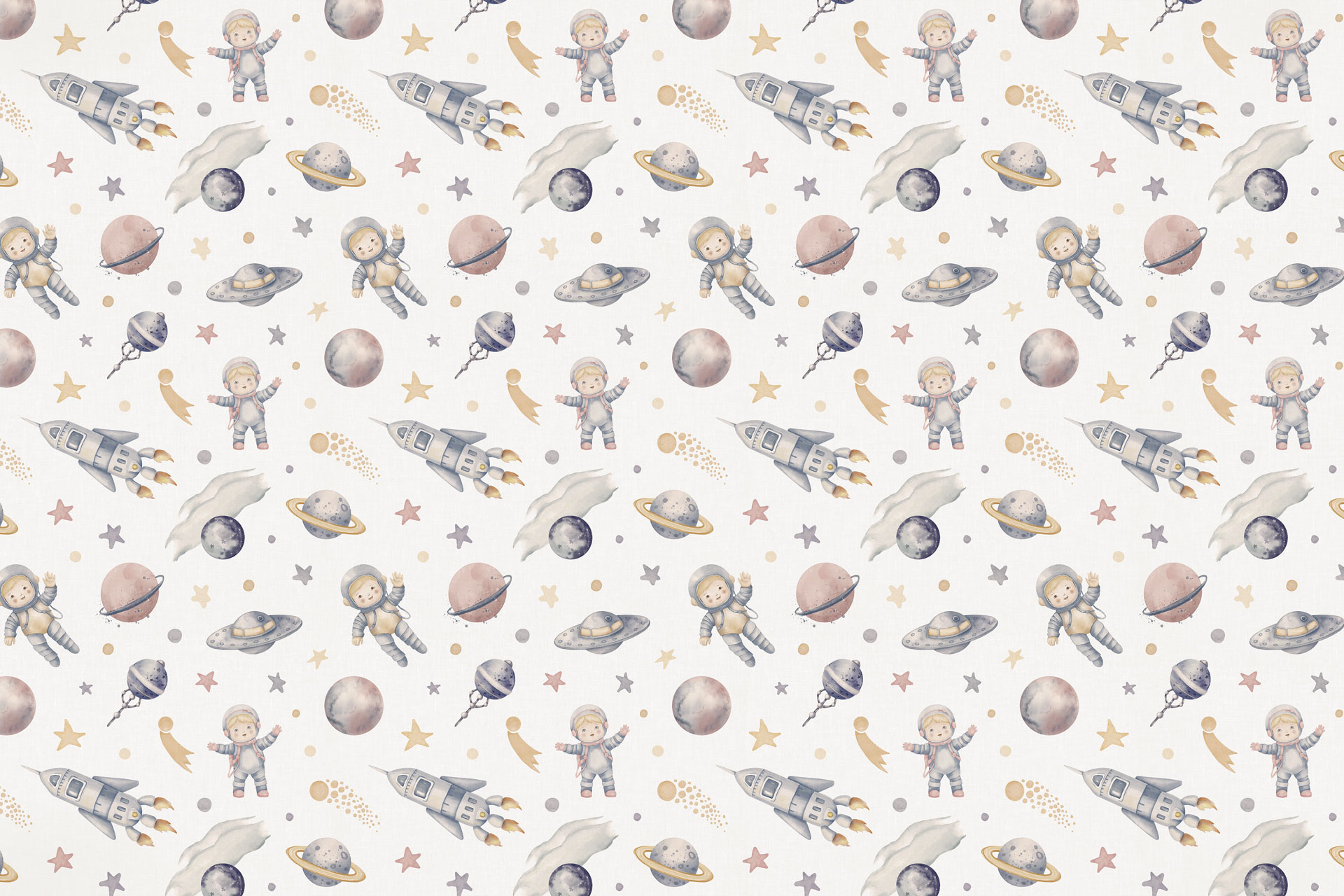 Carta da parati Rocket — Color Art Center Boscoreale
