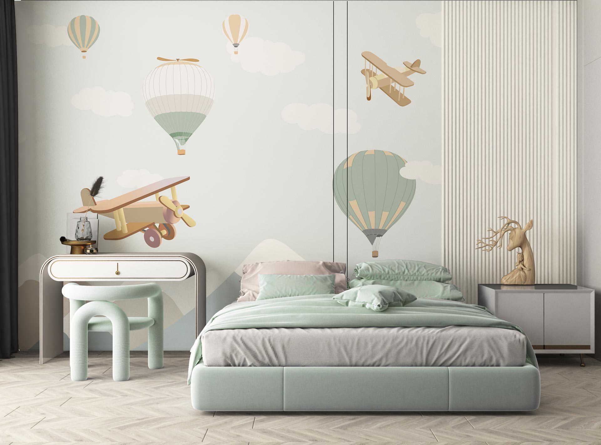 Carta da parati Sky Adventures — Color Art Center Boscoreale