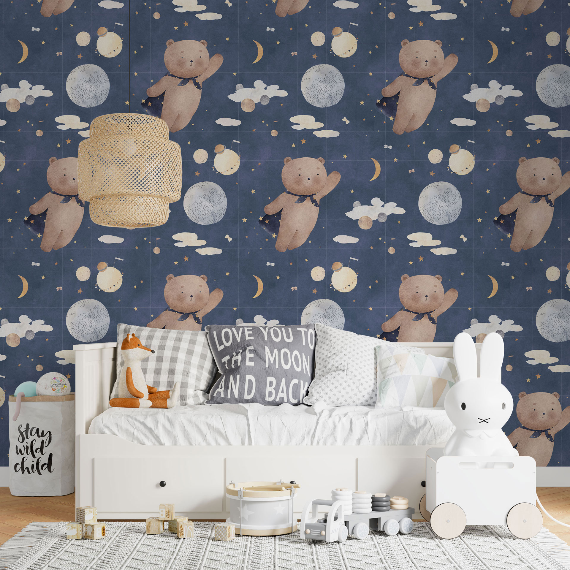 Carta da parati Super Teddy — Color Art Center Boscoreale