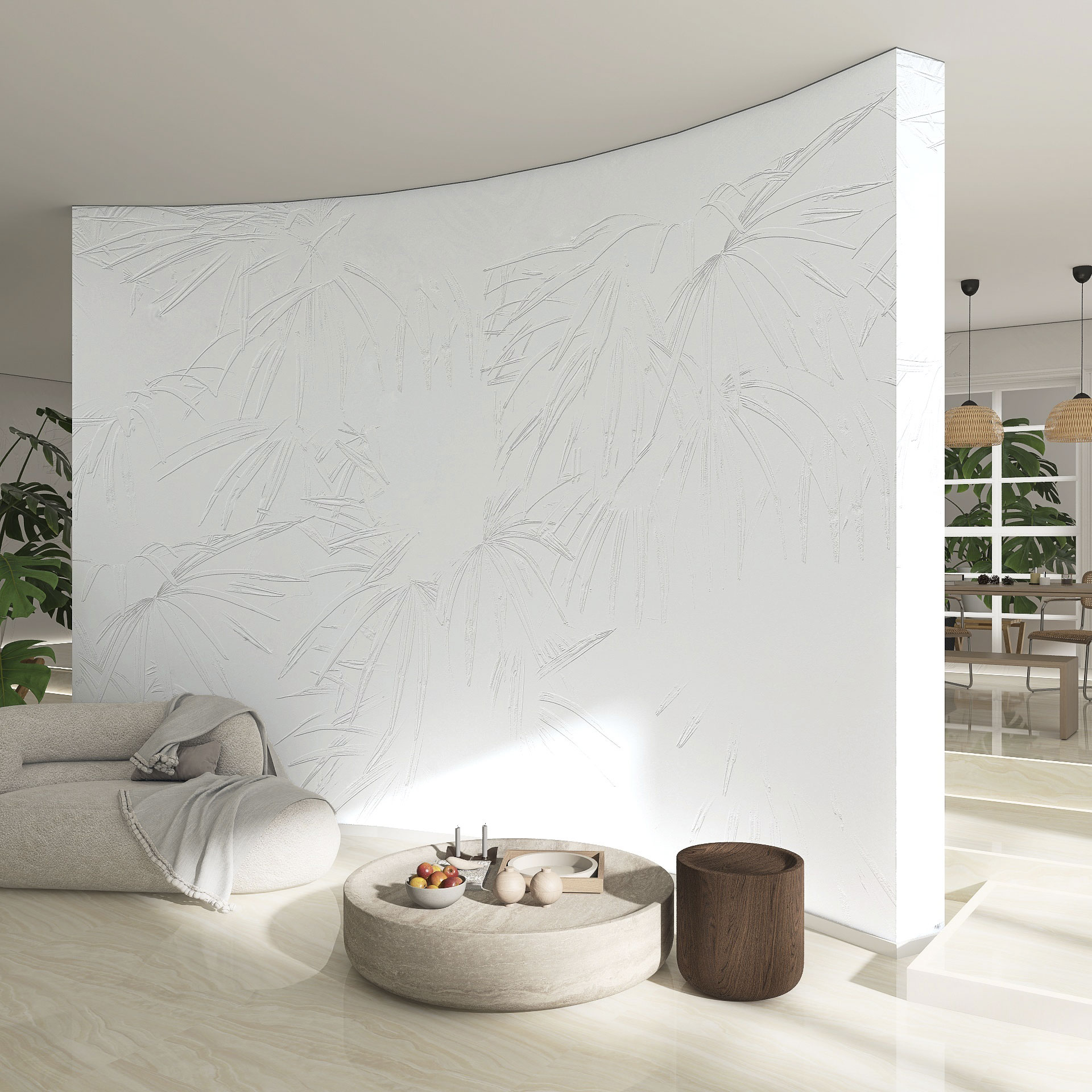 Carta da parati Radiant — Color Art Center Boscoreale