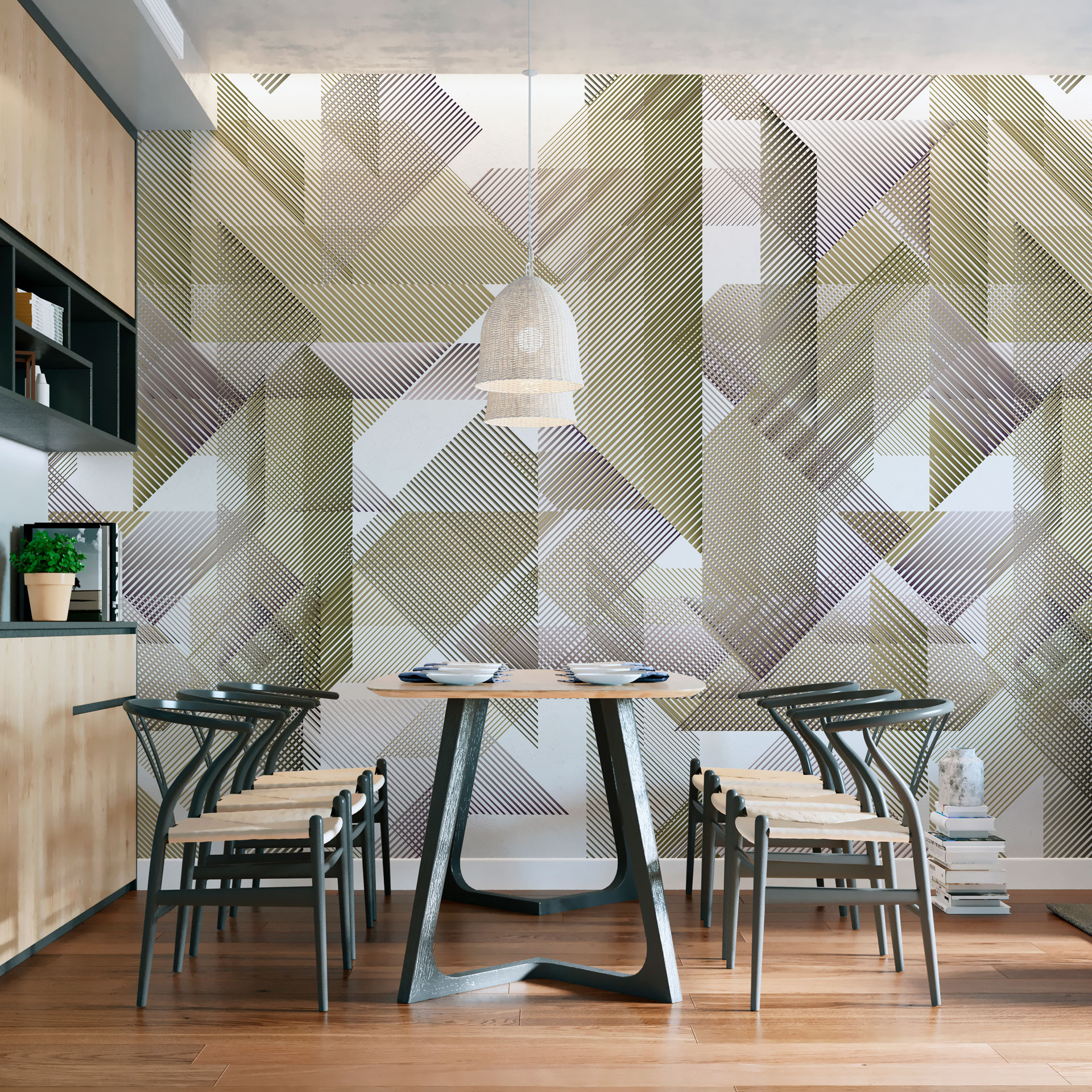 Carta da parati Seamless — Color Art Center Boscoreale