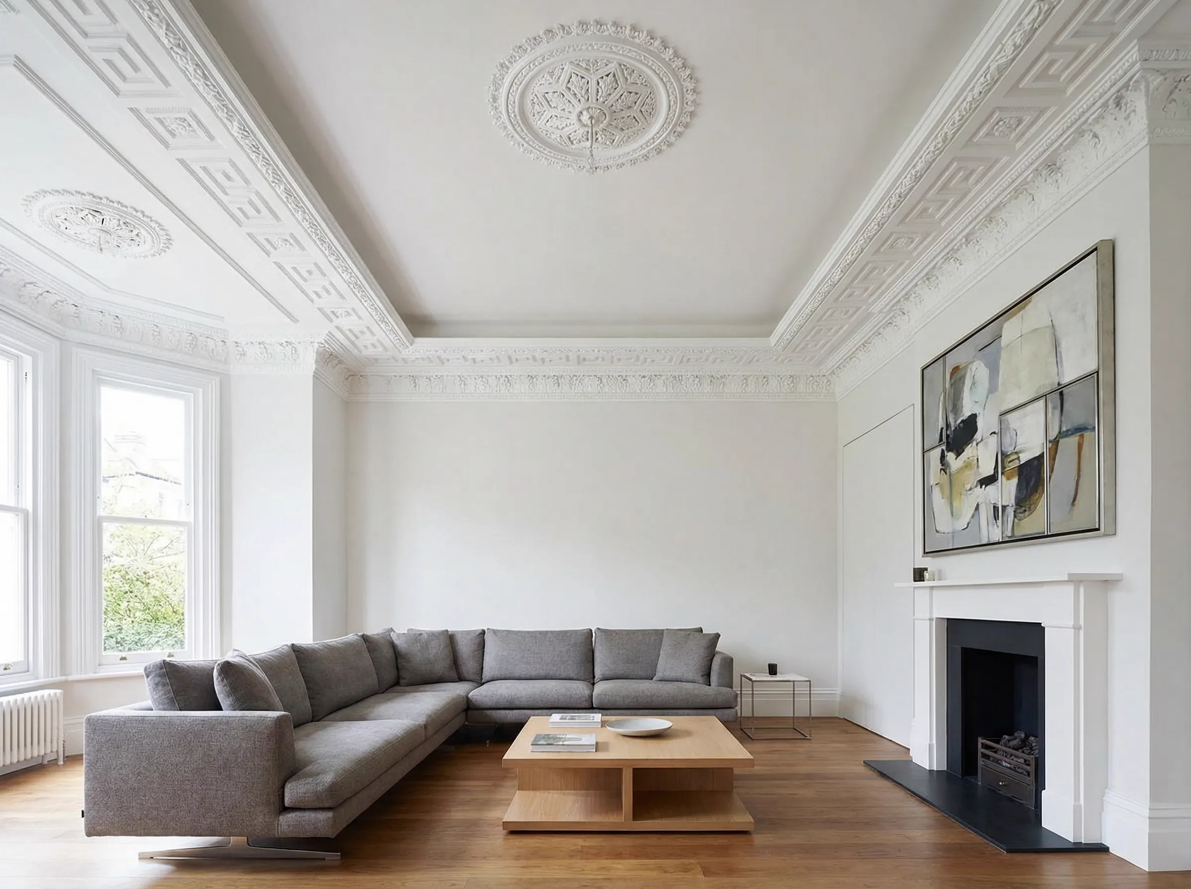 Boiserie in gesso decorativo per interni eleganti da Color Art Center IZZO a Boscoreale