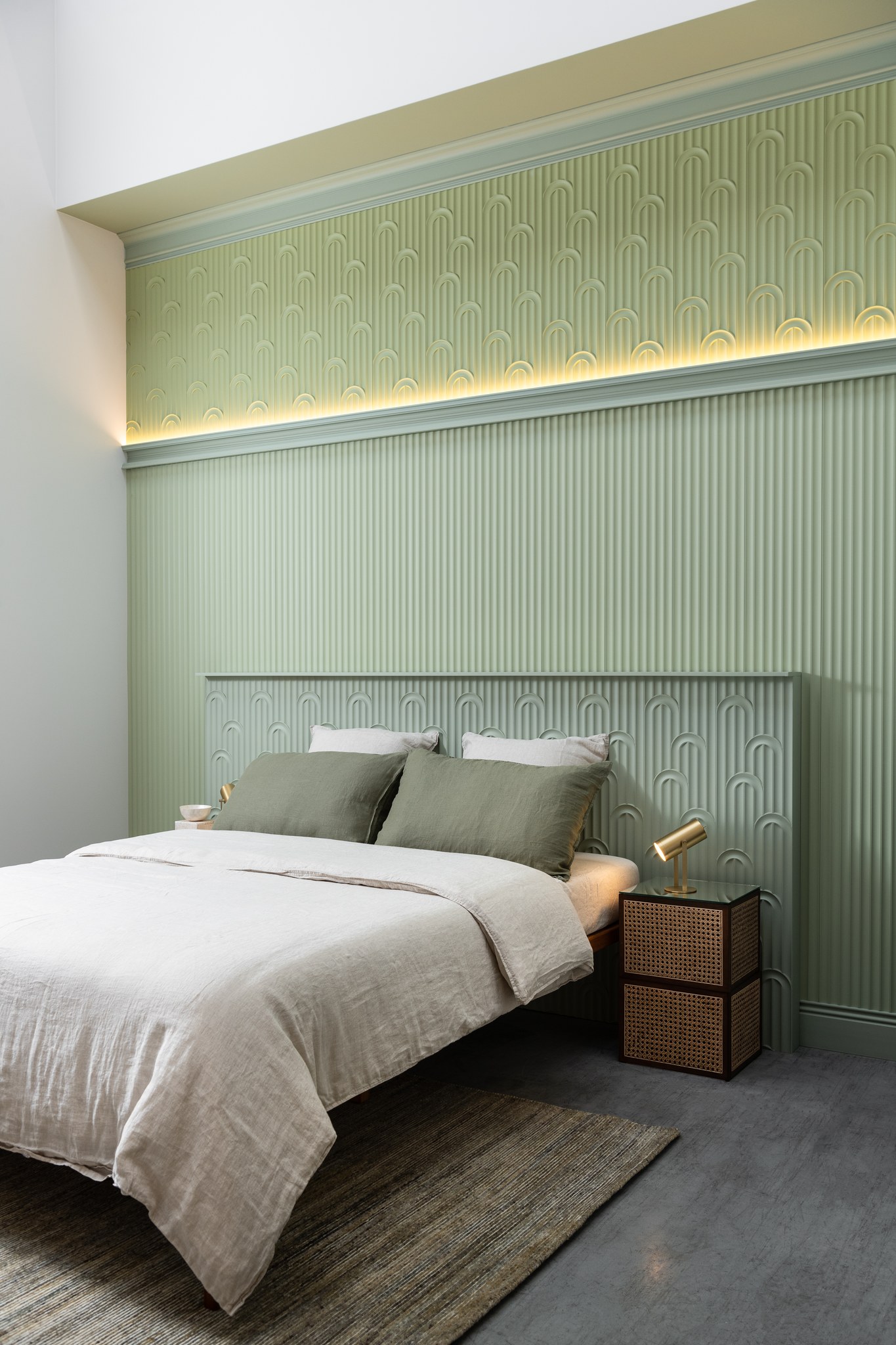 Pannello 3D Hill ORAC W110 — Pannelli 3D Wall Covering Color Art Center Boscoreale dettaglio 3