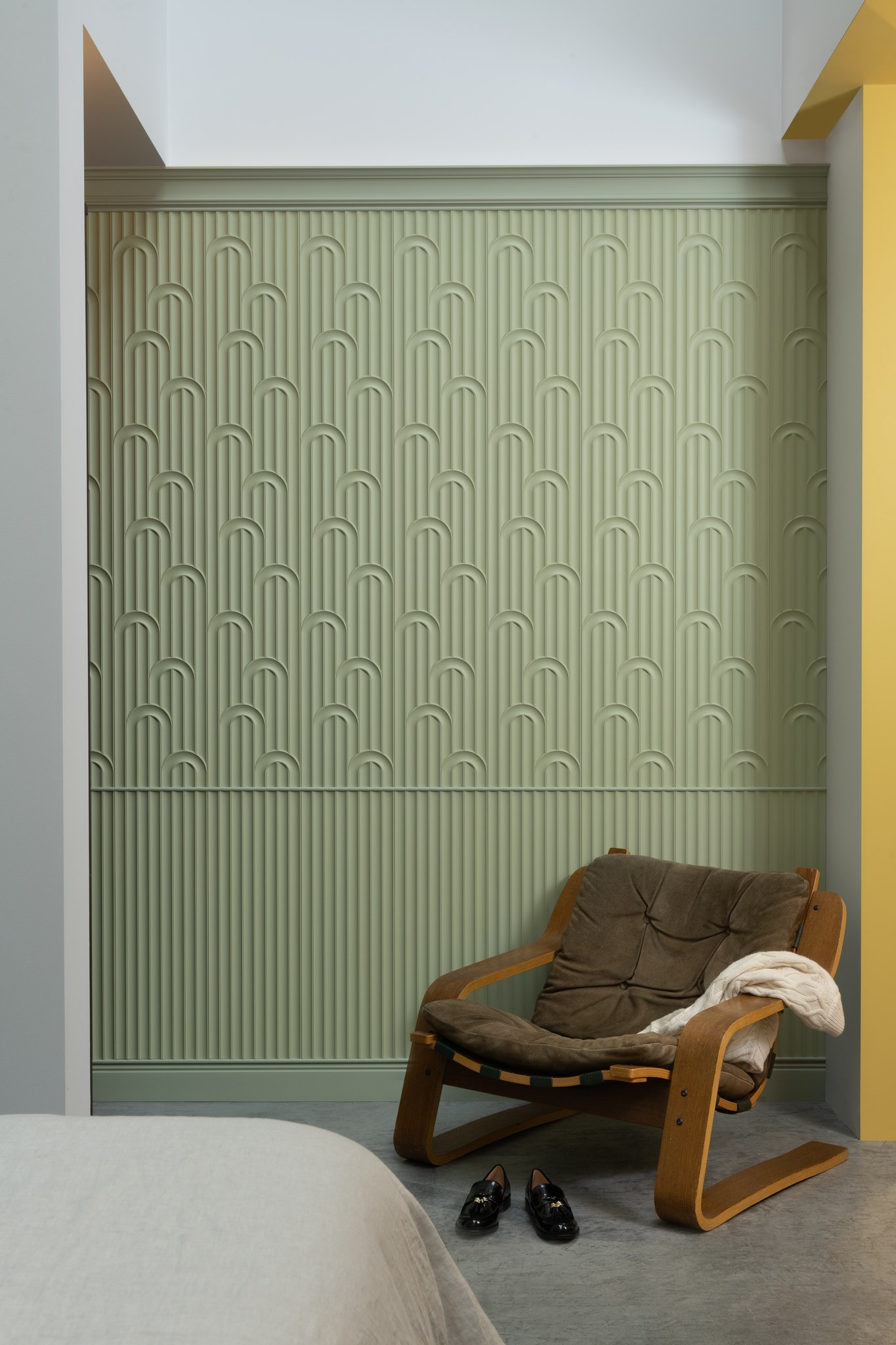 Pannello 3D Slope ORAC W115 — Pannelli 3D Wall Covering Color Art Center Boscoreale dettaglio 1