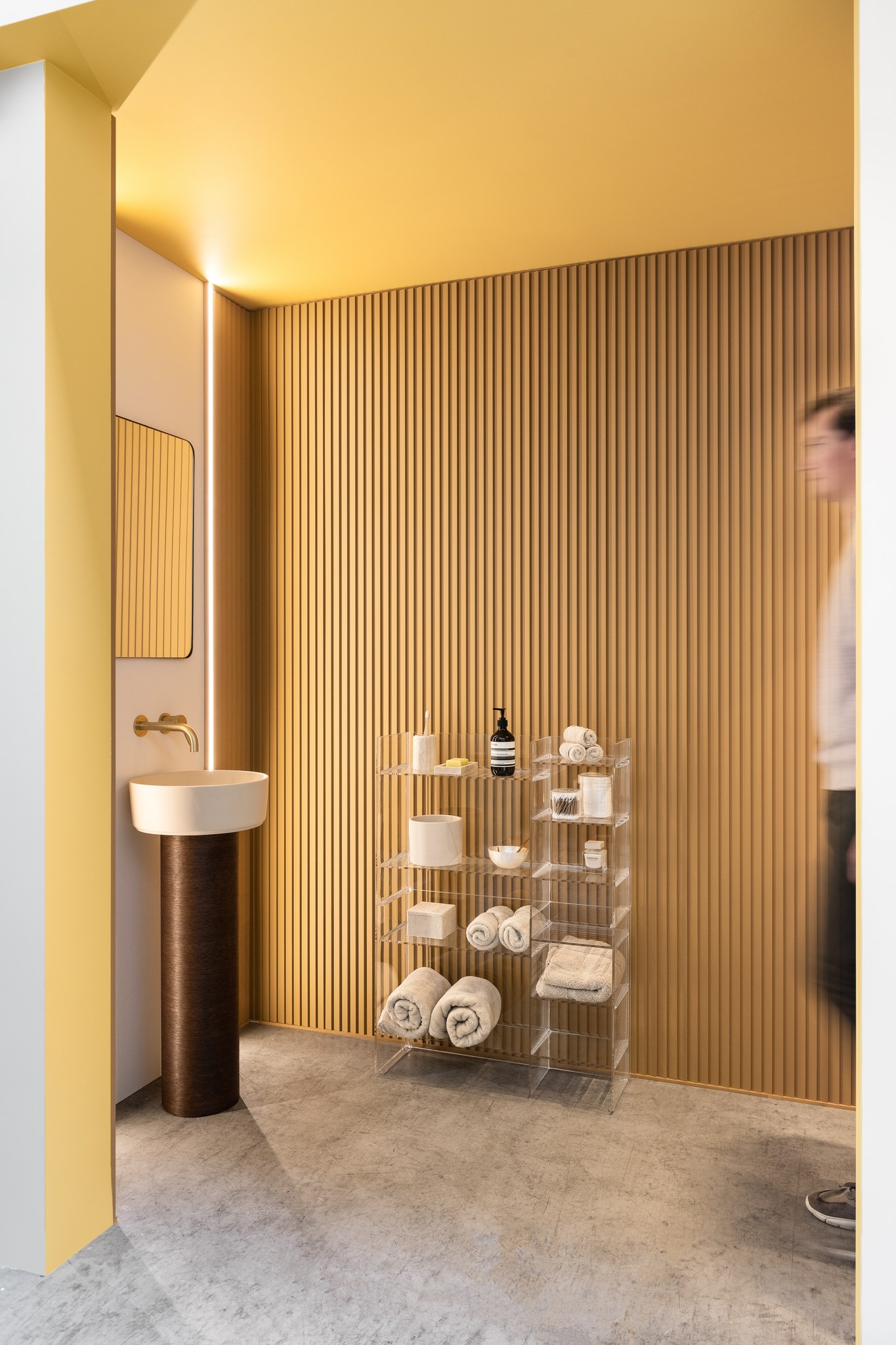 Pannello 3D Swirl ORAC W125 — Pannelli 3D Wall Covering Color Art Center Boscoreale dettaglio 1
