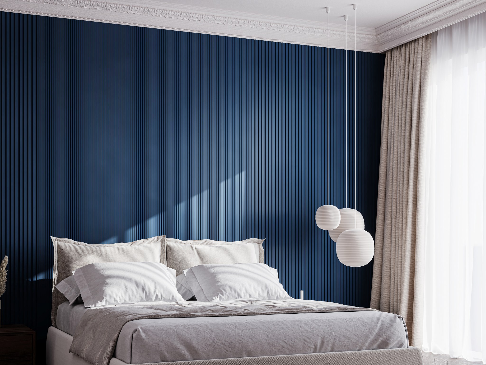 Pannello 3D Hill ORAC W110 — Pannelli 3D Wall Covering Color Art Center Boscoreale