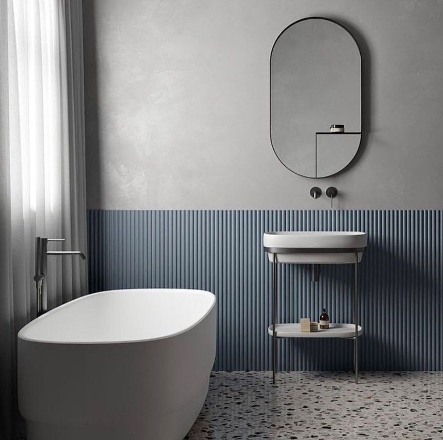 Boiserie ORAC in bagno con pannelli idrorepellenti