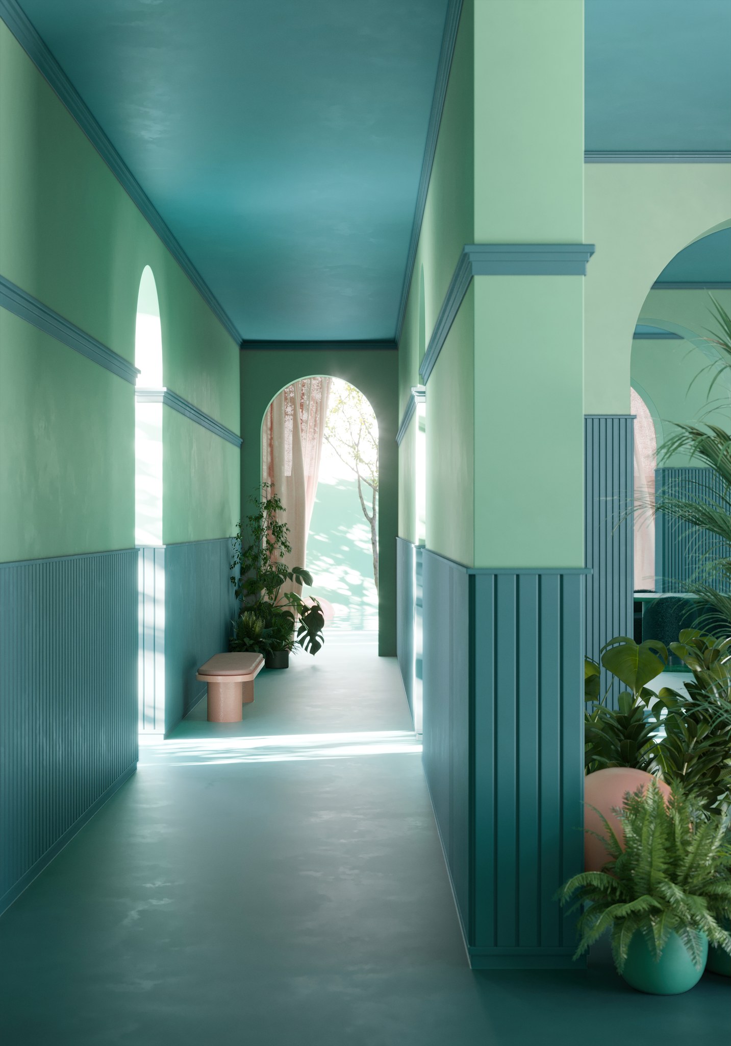 Battiscopa Cascade SX185 Modern ORAC SX185 — Capsule Collection Modern Color Art Center Boscoreale