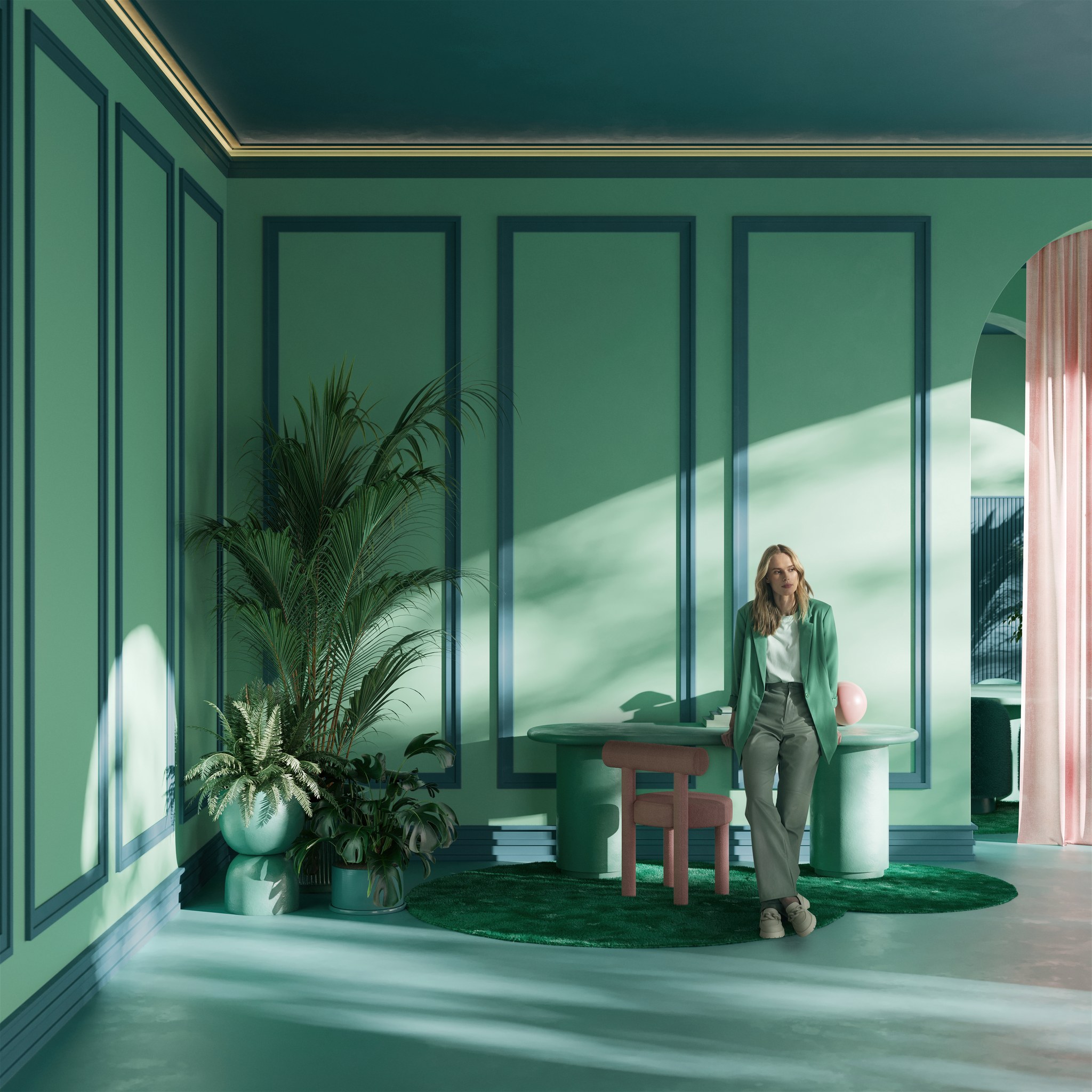 Battiscopa Contour SX186 Modern ORAC SX186 — Capsule Collection Modern Color Art Center Boscoreale