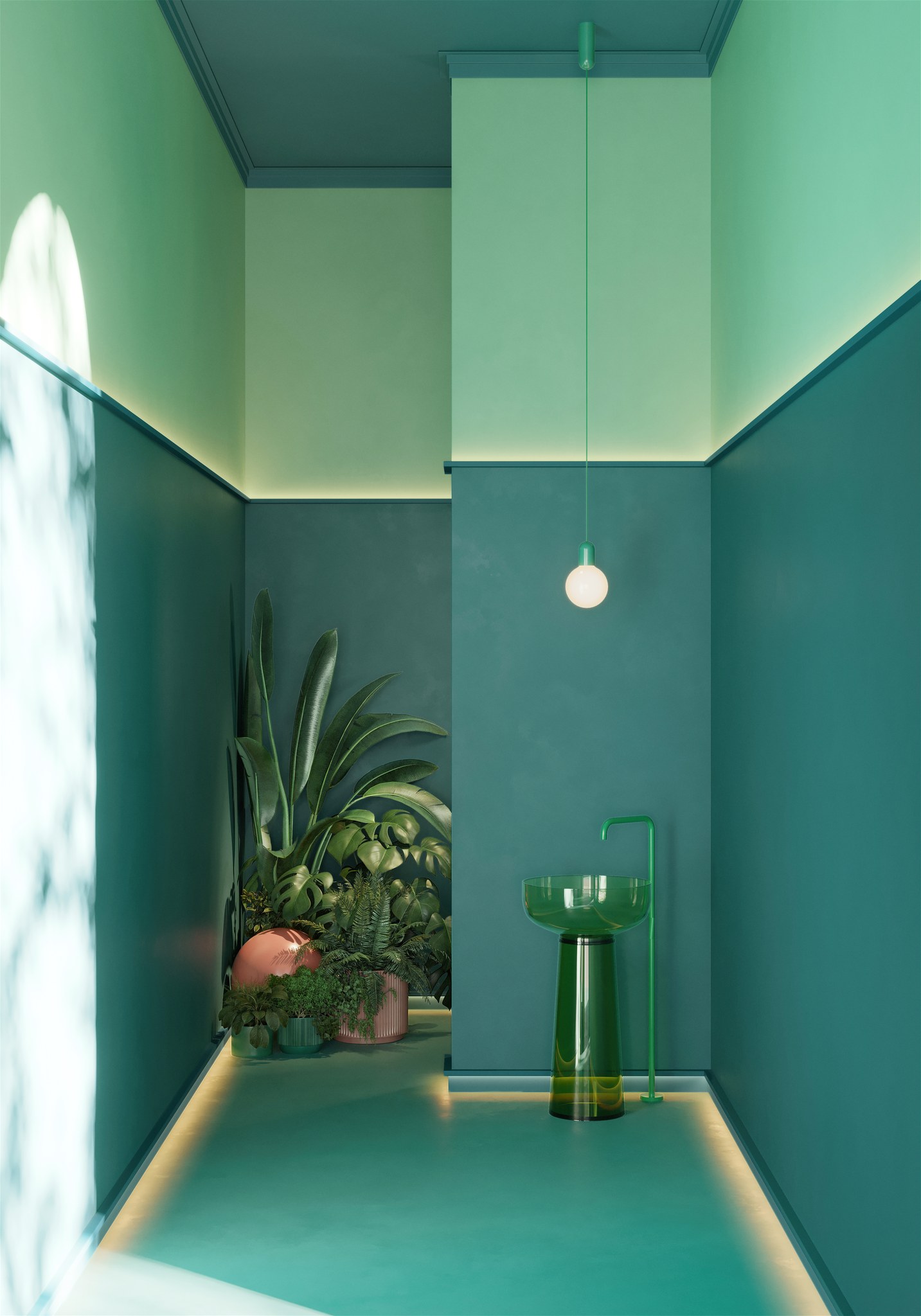 Battiscopa Contour SX186 Modern ORAC SX186 — Capsule Collection Modern Color Art Center Boscoreale dettaglio 3