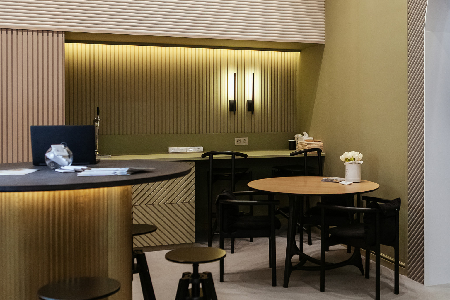Cucina d'autore con cornici ORAC