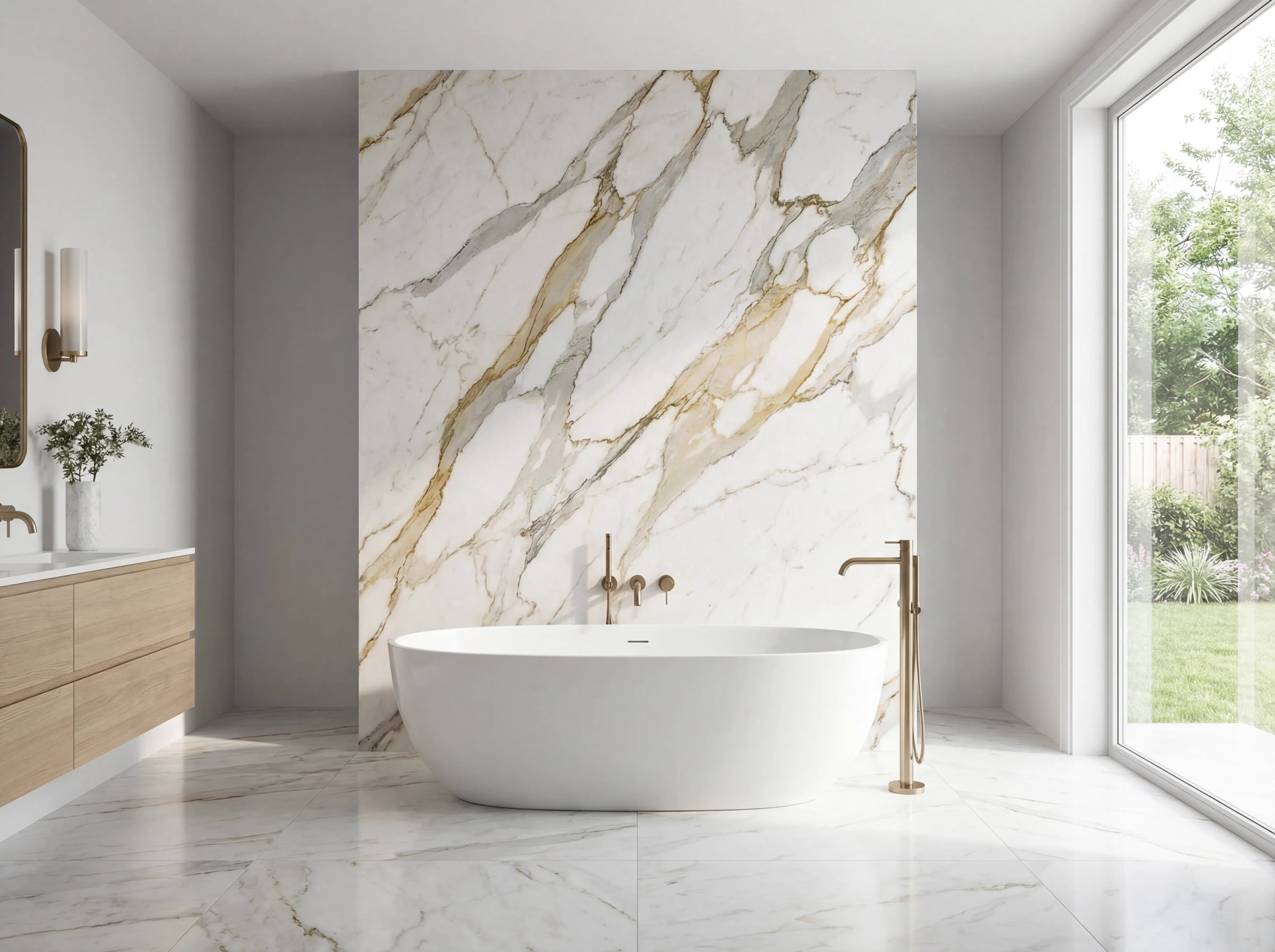 Pannello effetto marmo per rivestimento parete da Color Art Center IZZO a Boscoreale