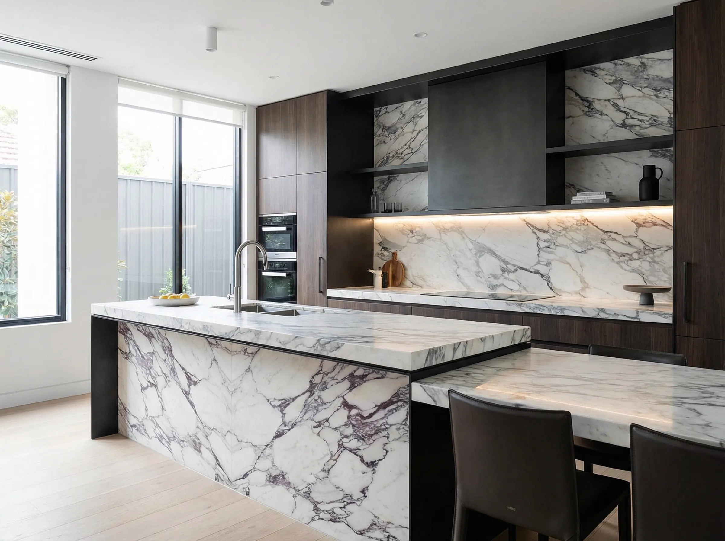 Pannello effetto marmo per rivestimento parete