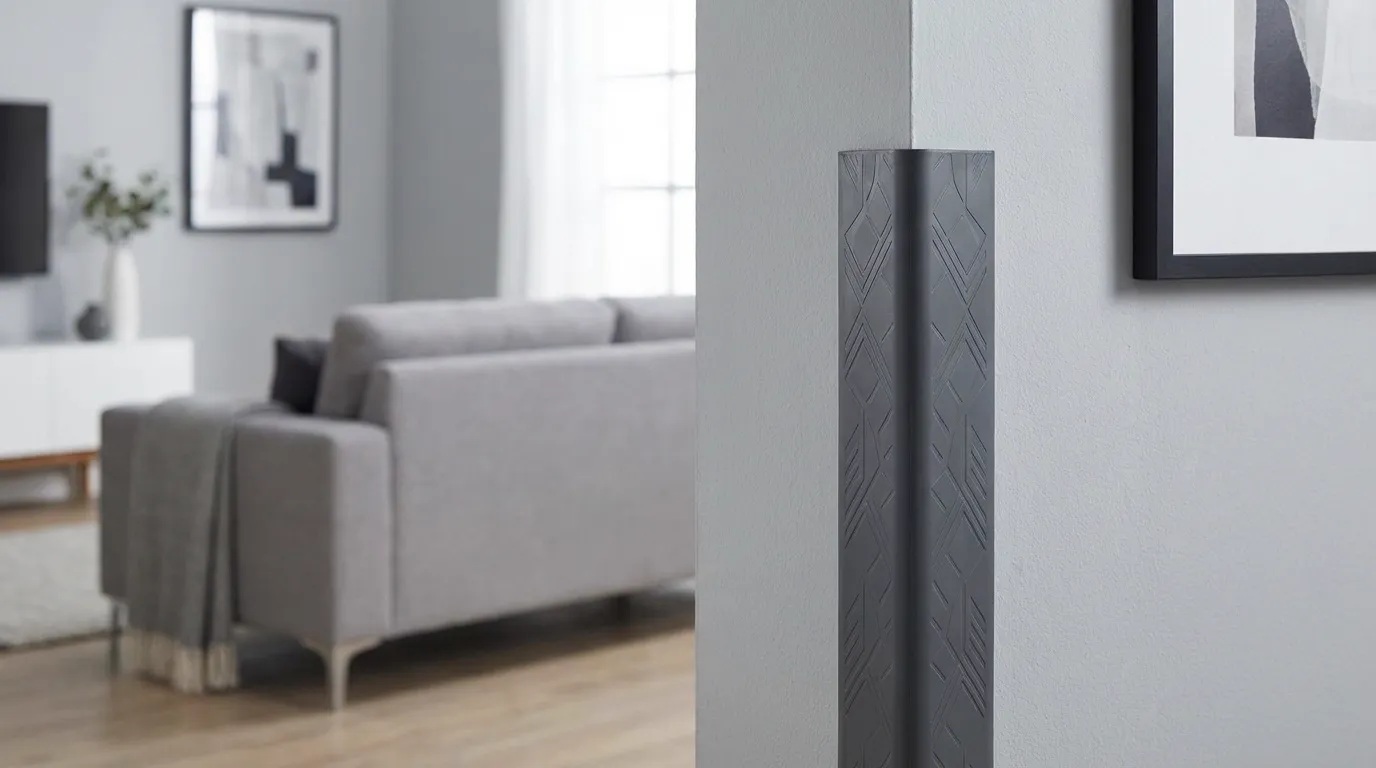 Paraspigoli in PVC per protezione angoli parete in evidenza