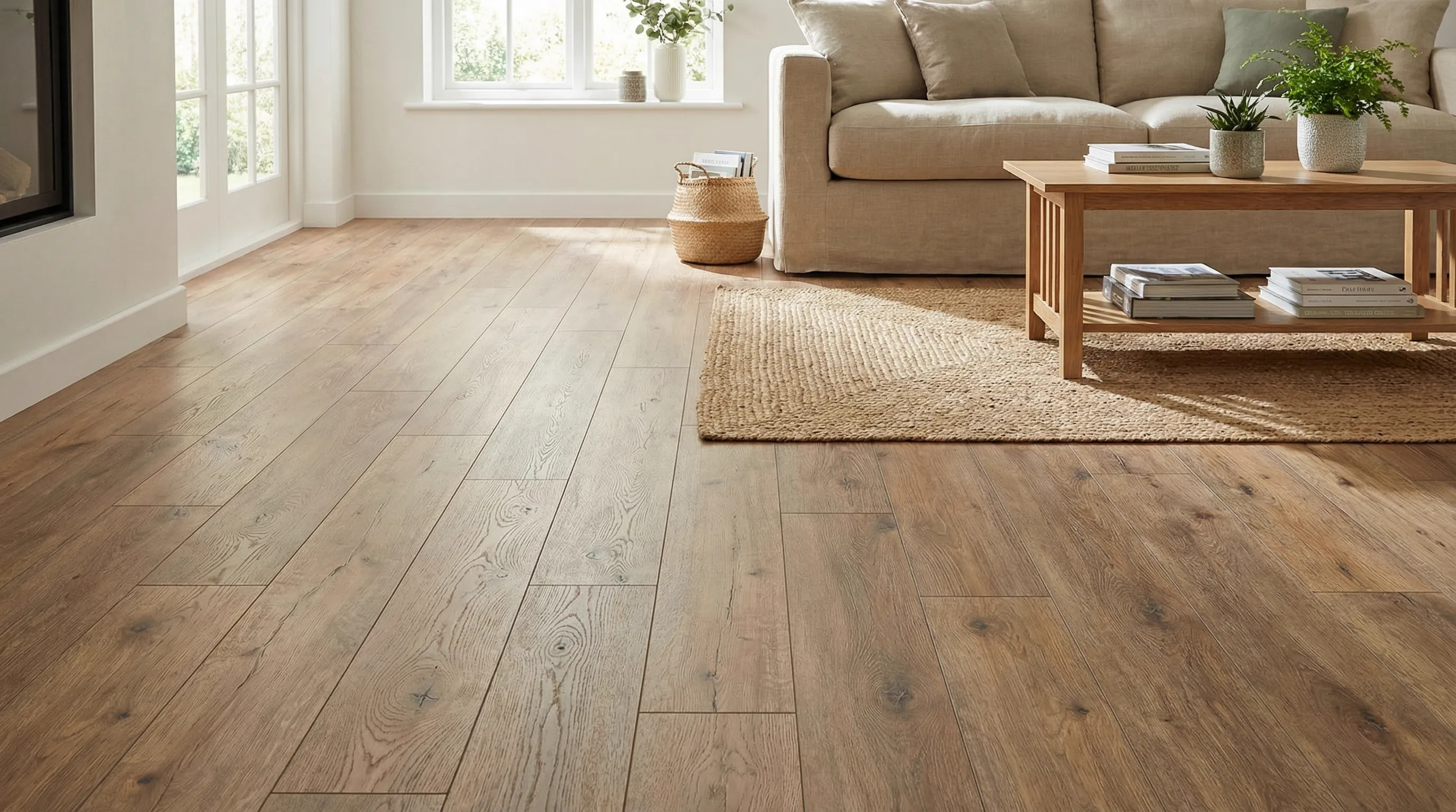 Pavimento in PVC effetto legno flottante