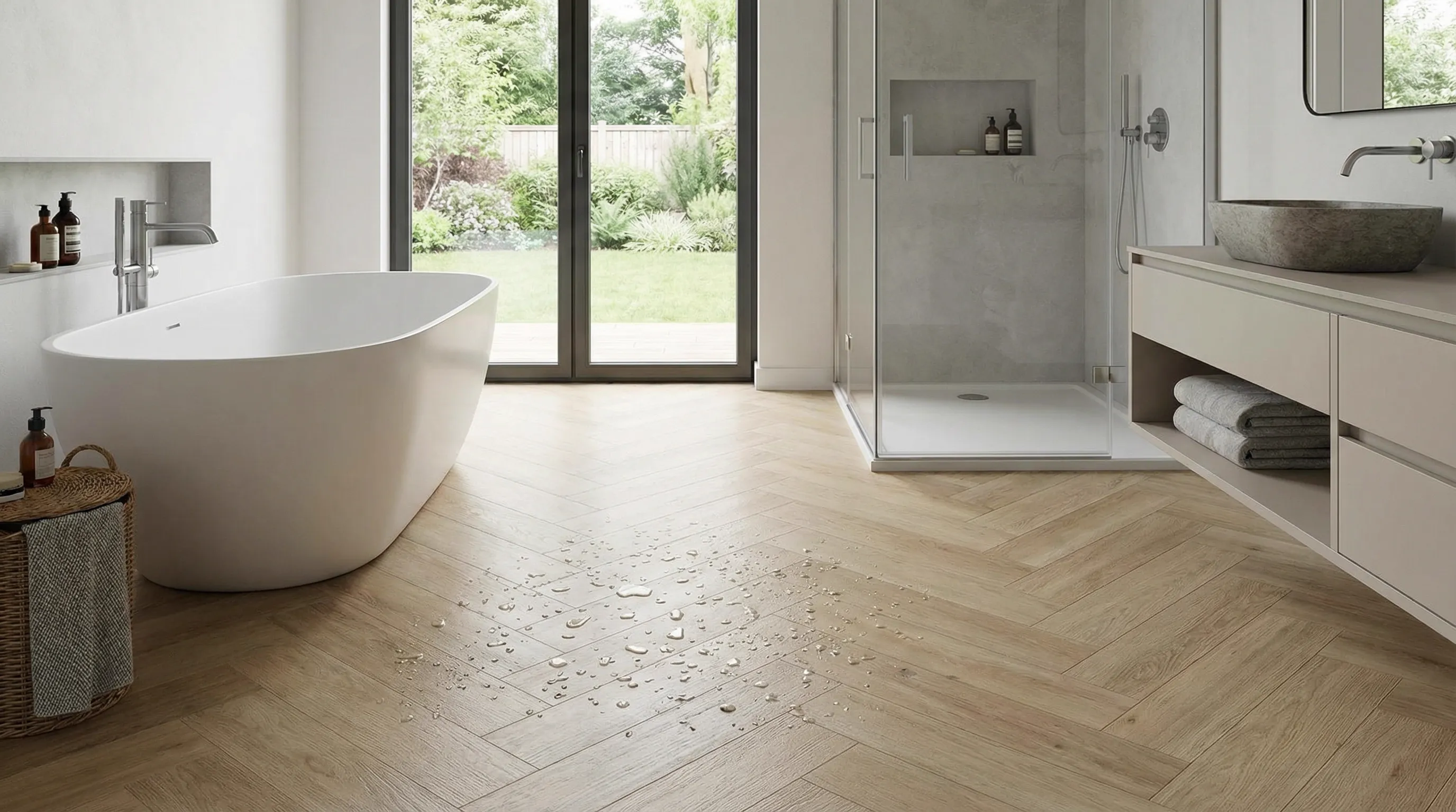 Pavimento in PVC effetto legno flottante