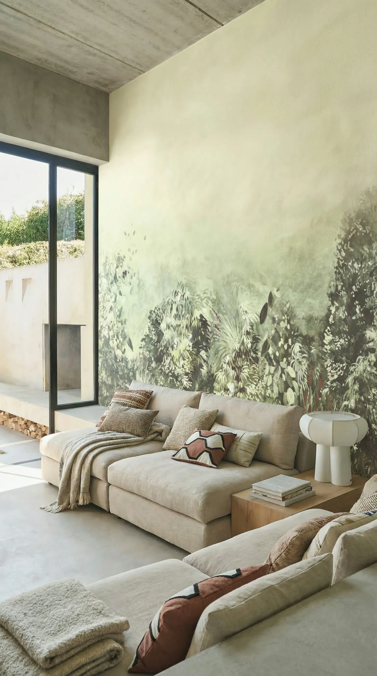 Carta da parati decorativa con texture pregiata