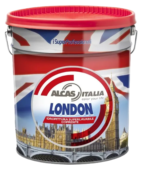 Barattolo di vernice colorante per interni