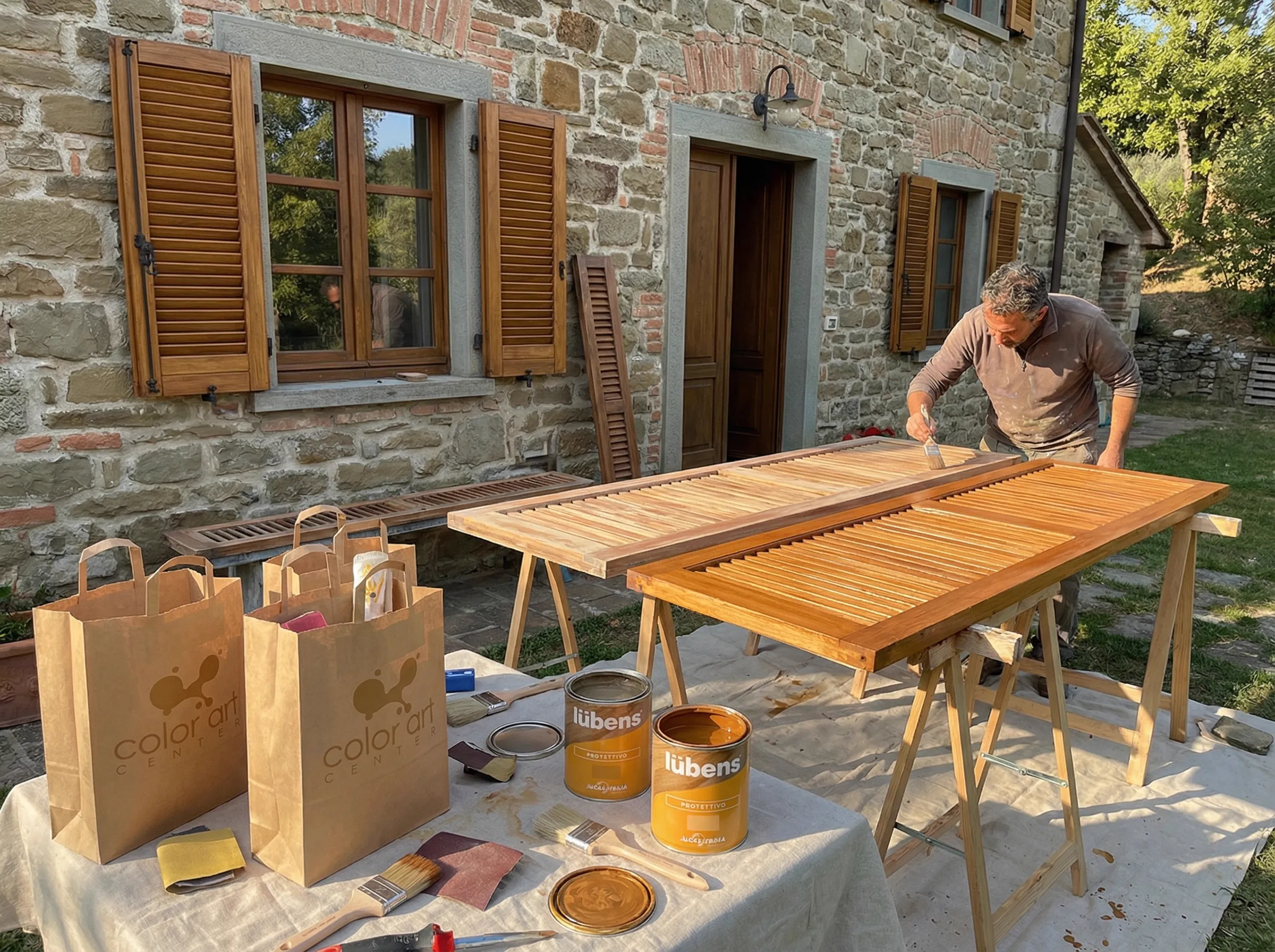 Cucina con rivestimento pittura lavabile superlavabile